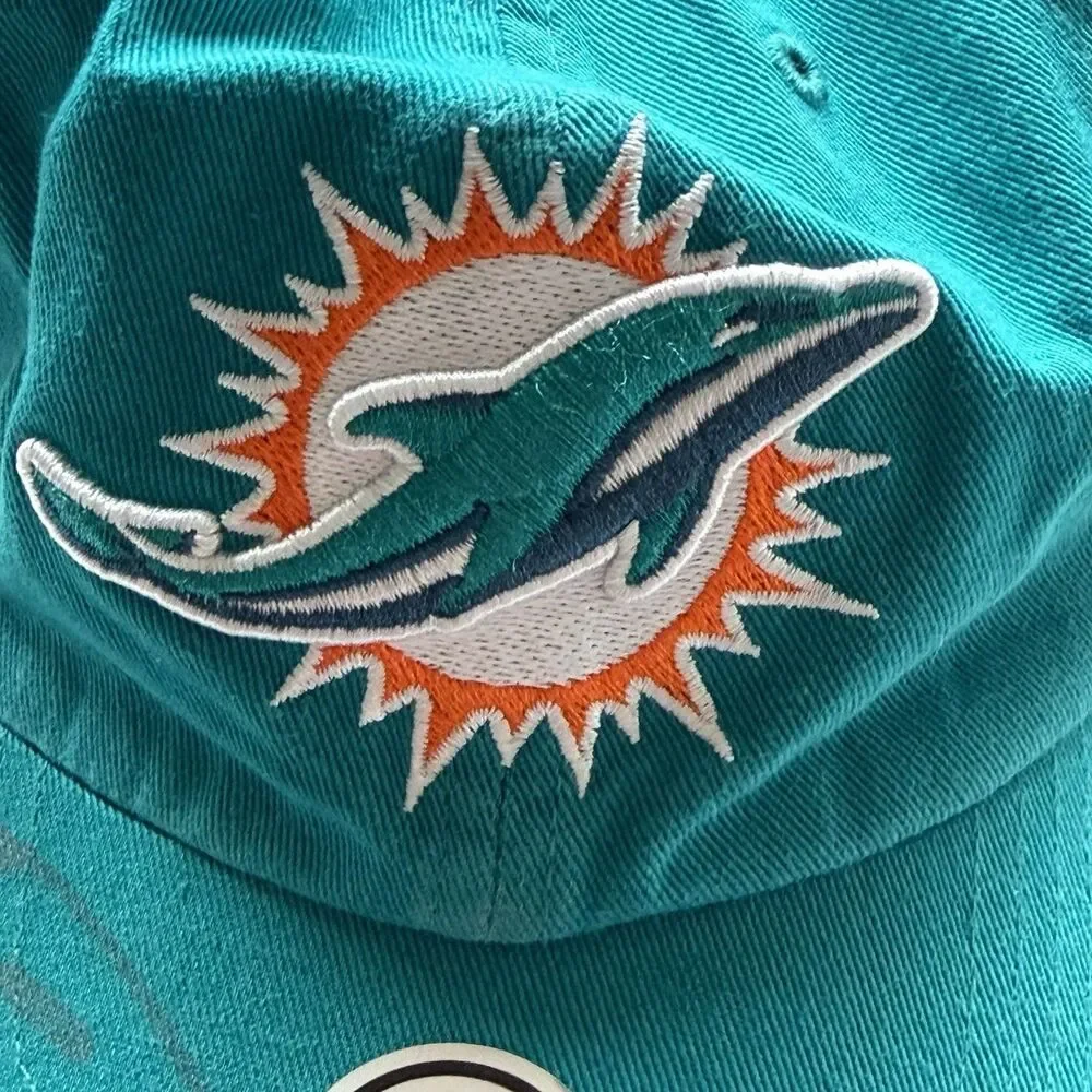 47 Brand Jason Taylor #99 Miami Dolphins Hat NFL Adjustable Autograph/Signed New